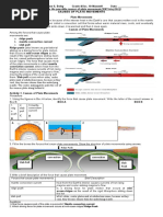 Causes of Plate Movements: Learning Competency: Describe The Possible Causes of Plate Movement (S9ES-Ia-j-36.5)