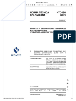 NTC-ISO 14021 - Ecoetiquetado PDF