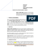 Demanda de Aumento de Pension Alimenticia