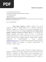 Formato de Denuncia Cidh