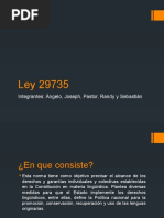 Ley 29735