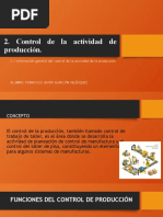 Control de La Actividad de Producción.