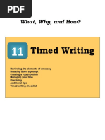 Timed Writing: What, Why, and How?