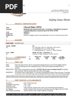 Glycol Ether DPM: Safety Data Sheet