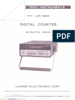 Manual Contador Digital - Leader-Ldc823a