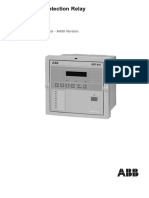 Feeder Protection Relay REF 610 REF 610: Operator's Manual - ANSI Version