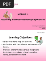 Accounting Information Systems (AIS) Overview