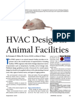 HVAC Design in Animal Facilities: by Christopher K. Wilkins, P.E., Member ASHRAE, and Brian A. Waters