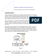 Beta Ratios Explained and Applied To Liquid Filter Selection