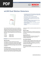 Intrusion Systems - WLSN Dual Motion Detectors