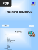 Prezentarea Calculatorului