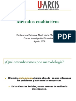 Clase 1 Metodos Cualitativos PDF