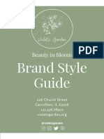 Violets Garden Brand Style Guide 8