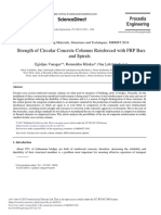 Strength of Circular Concrete Columns Reinforced With FRP Bars and Spirals