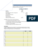 E3-5 (LO 3) Adjusting Entries: Instructions