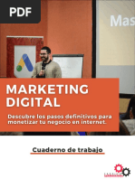 Cuaderno de Trabajo Marketing Digital