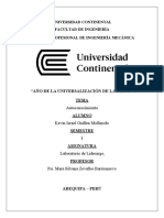 UNIVERSIDAD CONTINENTAL - Tarea #2