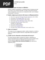 Ejercicio Sobre El Ensayo PDF