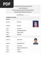 Desarrollo de Una Interfaz de Usuario para El Control de Movimientos de Un Avión