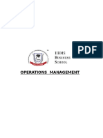 Operations Management