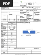 Welding Procedure Specification Krishna Steel Industries: Electrical Characterstics (Qw-409)