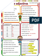 Possessive Adjectives Fun Activities Games - 49071