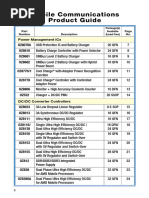 Mobile Communications Product Guide
