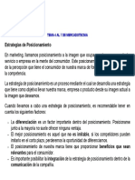 Estrategias de Posicionamiento