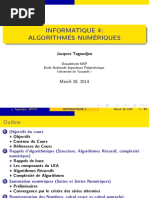 Chapitre 1 Cours - Info4