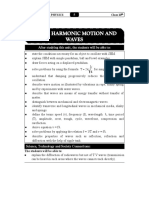 Simple Harmonic Motion and Waves: Sunshine Series Physics Class 10