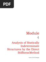 Statically Indeterminate Structures by The Direct Stiffness Method-7