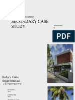 Secondary Case Study: Architectural Design - II