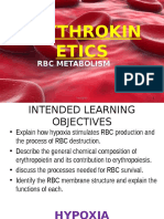 LEC 5 RBC METABOLISM AND Membrane Structure