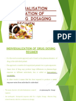 Individualisation of Dose