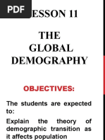 THE Global Demography Lesson 11