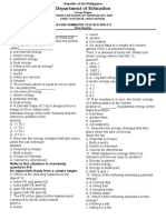 Department of Education: Multiple Choice. Choose The Letter of The Best