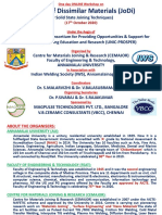 Joining of Dissimilar Materials (Jodi) : (17 October 2020)