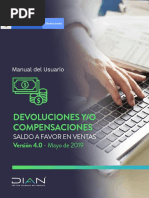 Devoluciones y o Compensaciones Saldo A Favor en Ventas V4