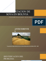 La Exportacion de Soya en Bolivia - Rolo