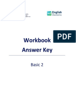 Basic 2 - Workbook Answer Keys - 8 Units - Final