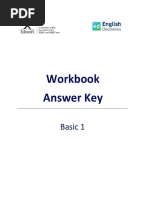 Basic 1 - Workbook Answer Keys - 8 Units - Final