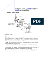 Steam Turbine Electrical Generator Condensed Condenser: Part C Unit 1