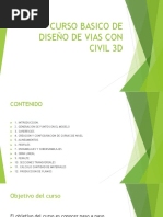 Curso Basico de Diseño de Vias Con Civil