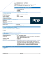 Eurol Hds Sae 50 Turbo: Safety Data Sheet