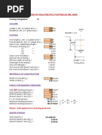Isolated Footing