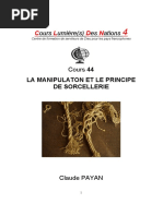 44 La Manipulation Et Le Principe de Sorcellerie PDF