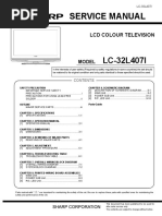 Service Manual: LC-32L407I