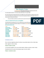 Revision of Passive