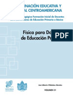 Física para Docentes de Educación Primaria