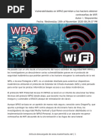 Vulnerabilidades en WPA3 Permiten A Los Hackers Obtener Contraseñas de WiFi